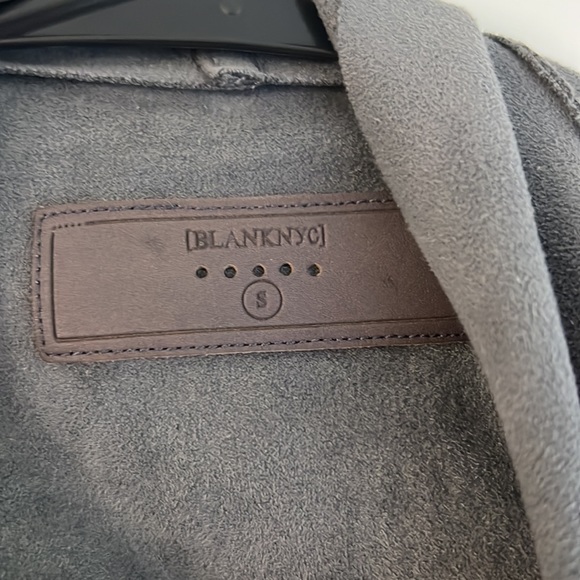 Blank NYC Drape Front Faux Suede - Picture 2 of 4